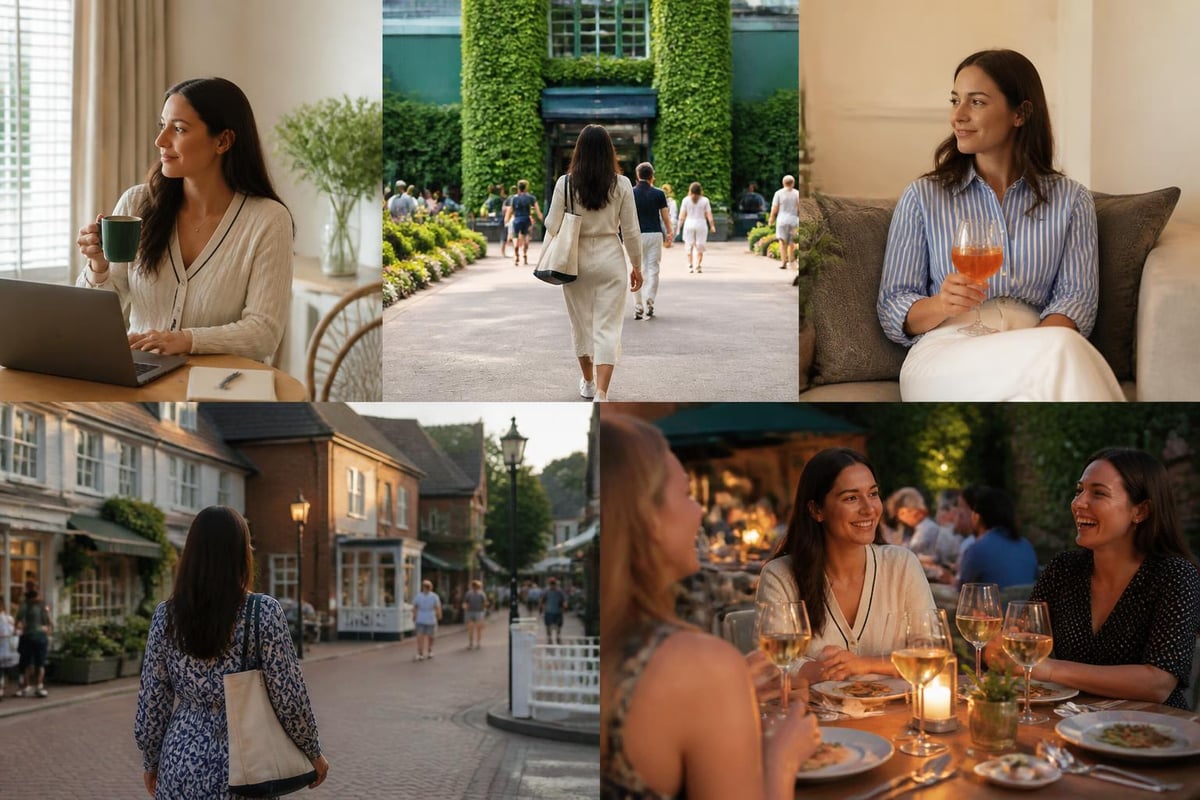 Daily routine in Wimbledon Village