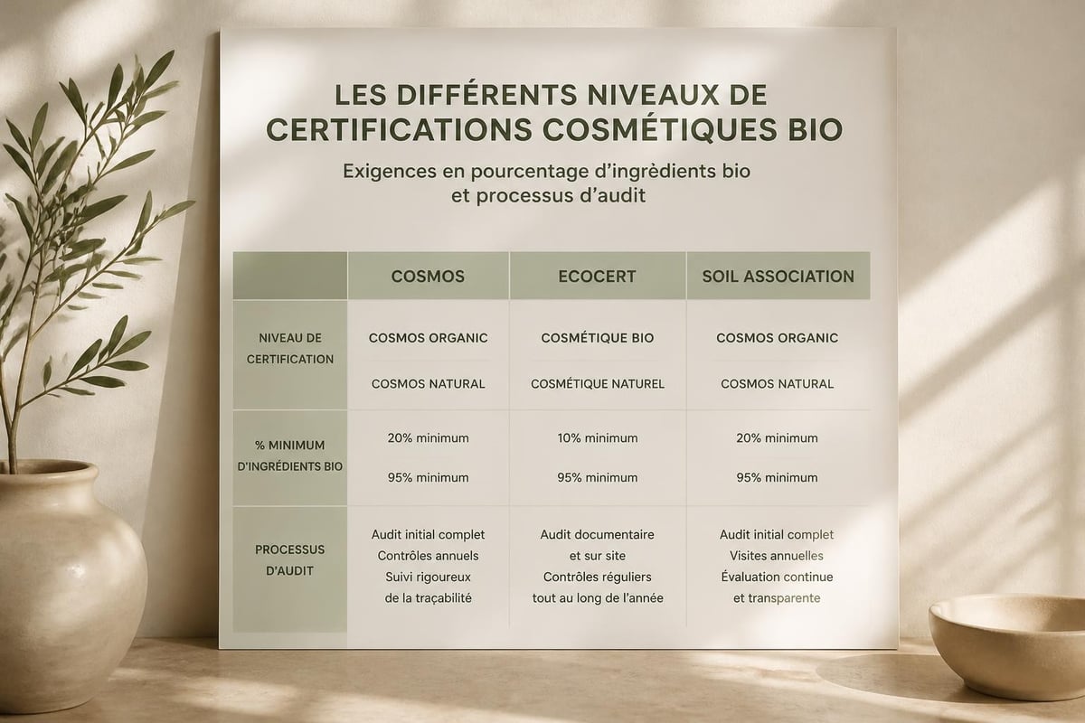 Certification standards comparison