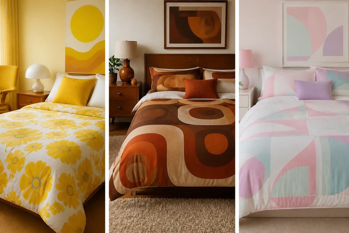 Mid-century colour palette evolution
