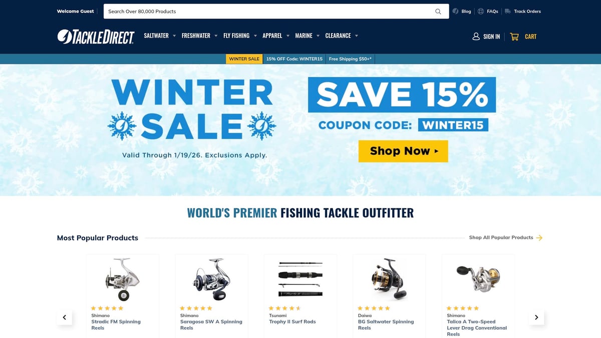 7 Best Fishing Shop Around Me Options for 2026 - TackleDirect