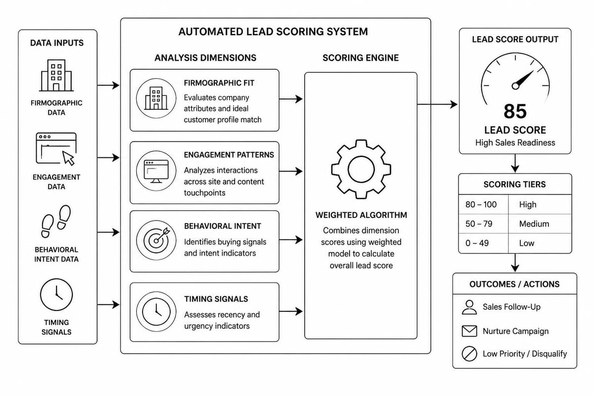 AI lead scoring