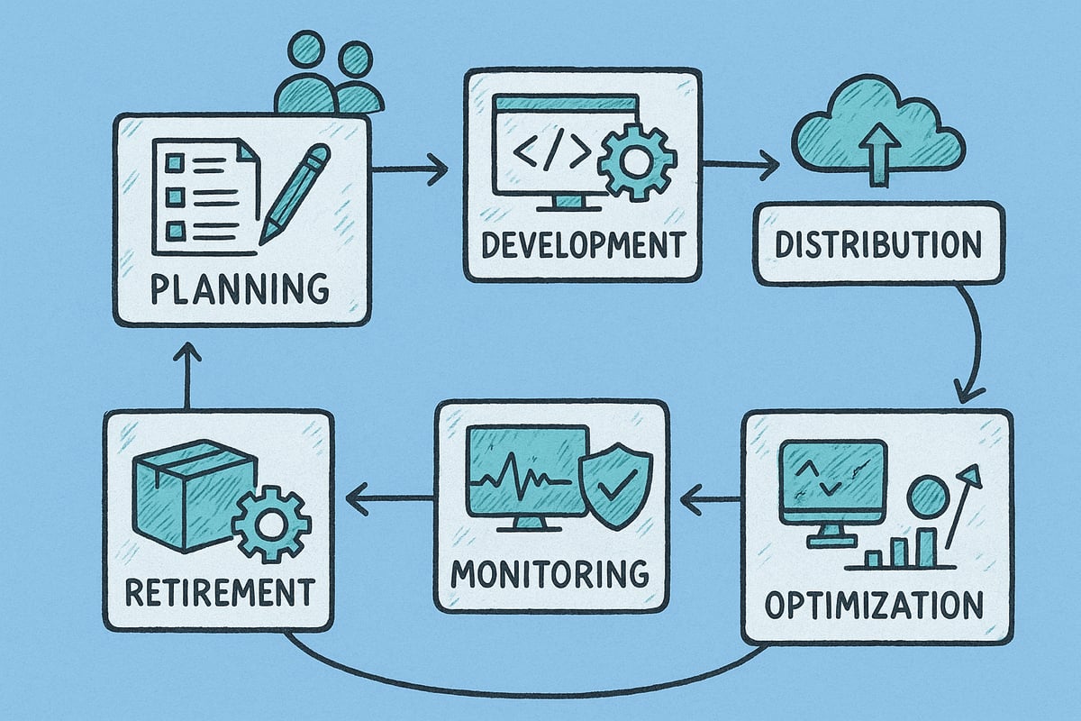 Ciclo di vita delle applicazioni: fasi e best practice