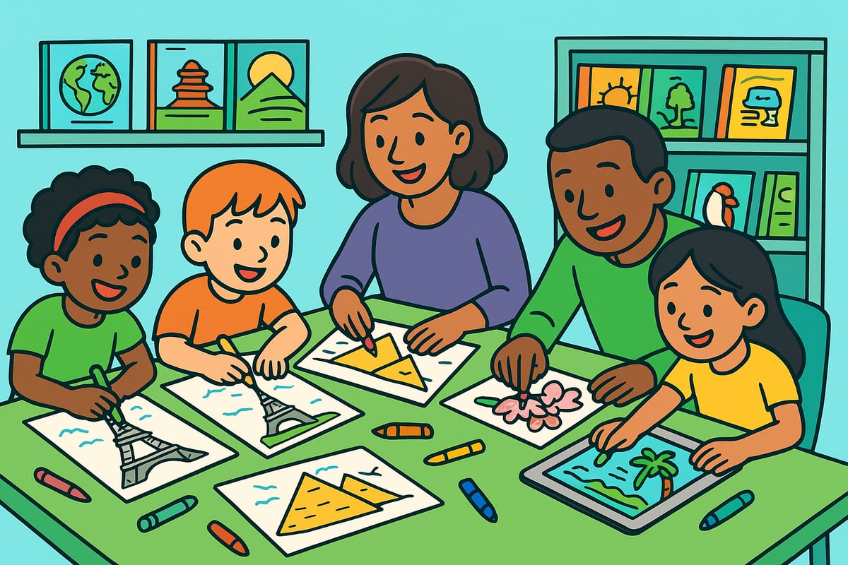 The Evolution of Coloring Sheets: From Local to Global