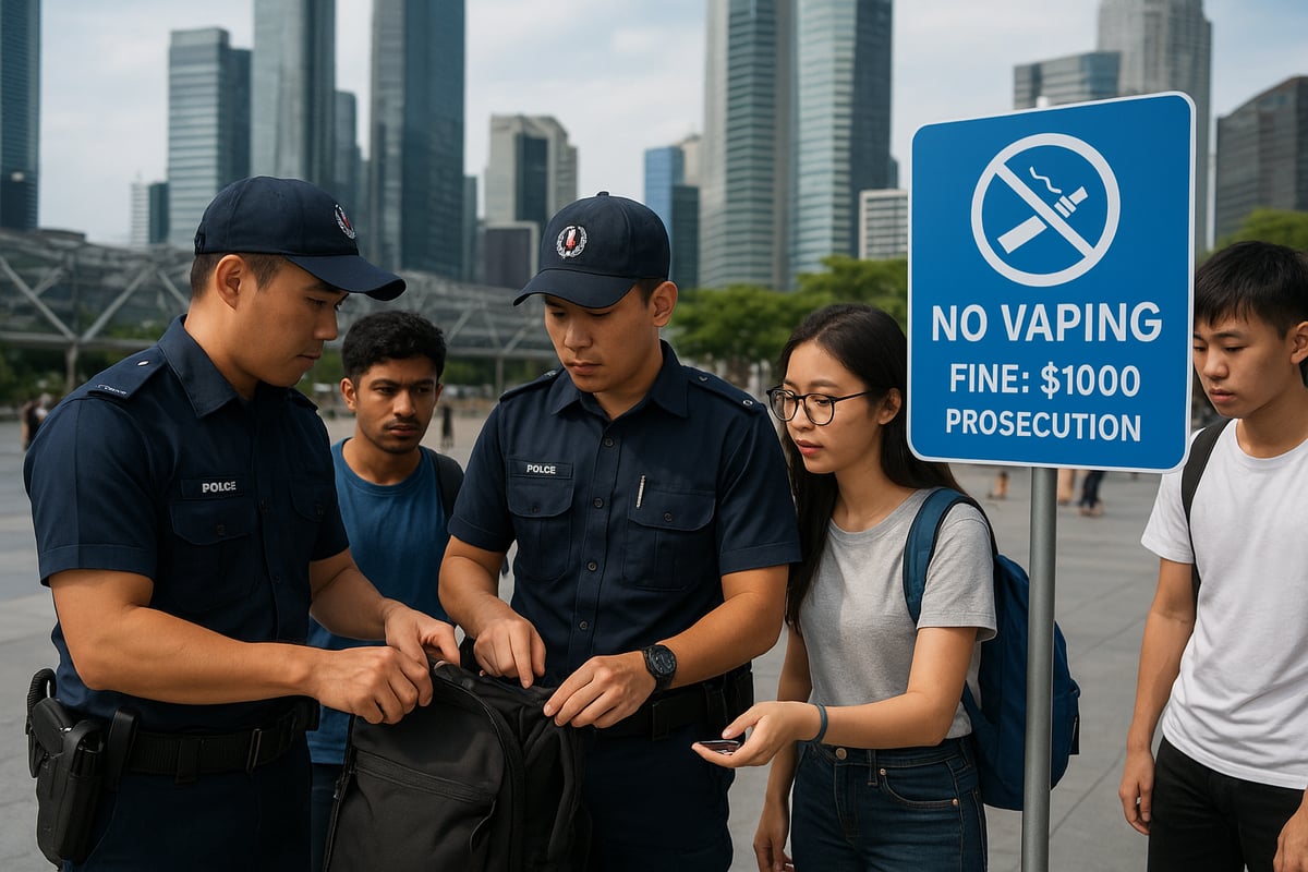 The Legal Landscape of Vaping in Singapore 2026