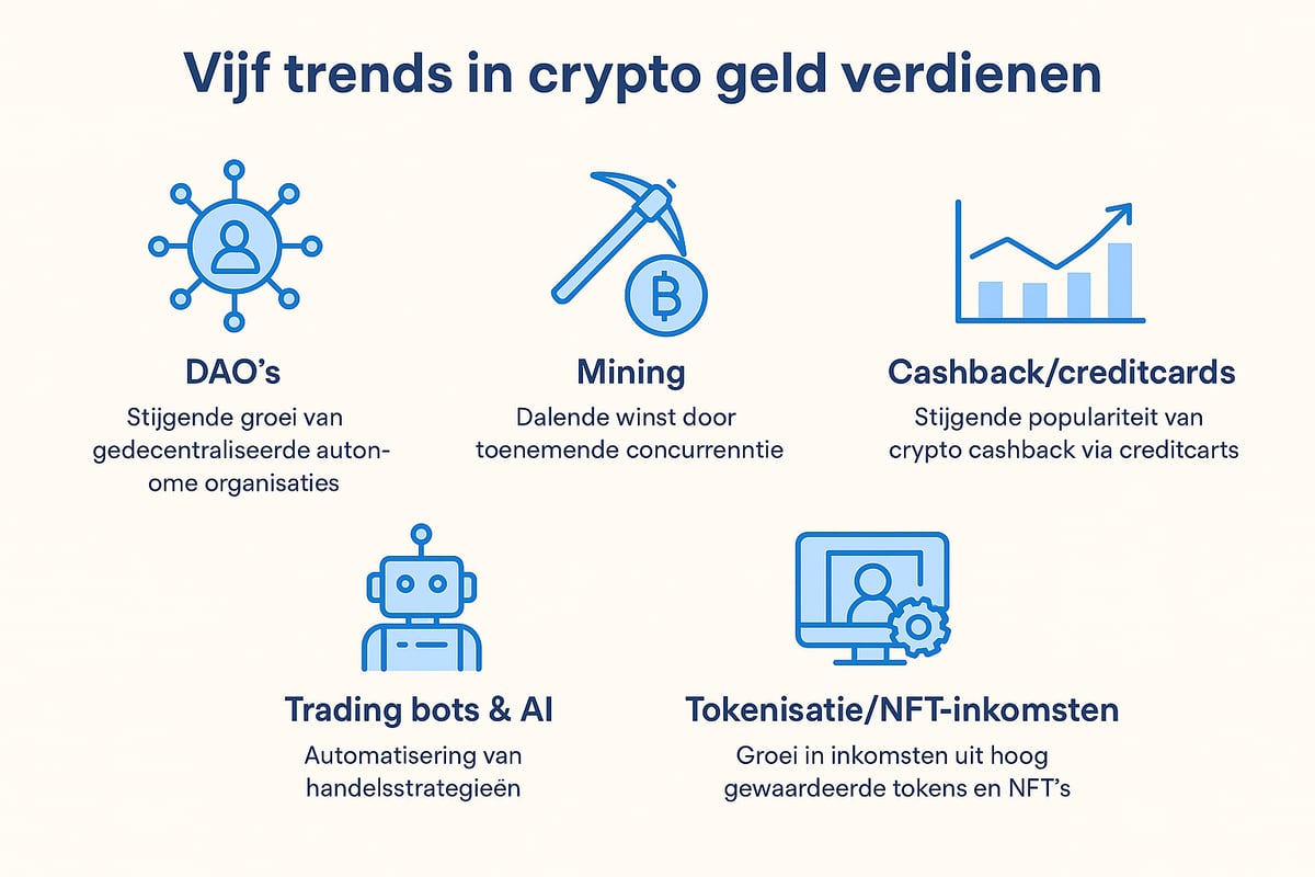 Nieuwe Trends en Innovaties in Crypto Geld Verdienen (2026)