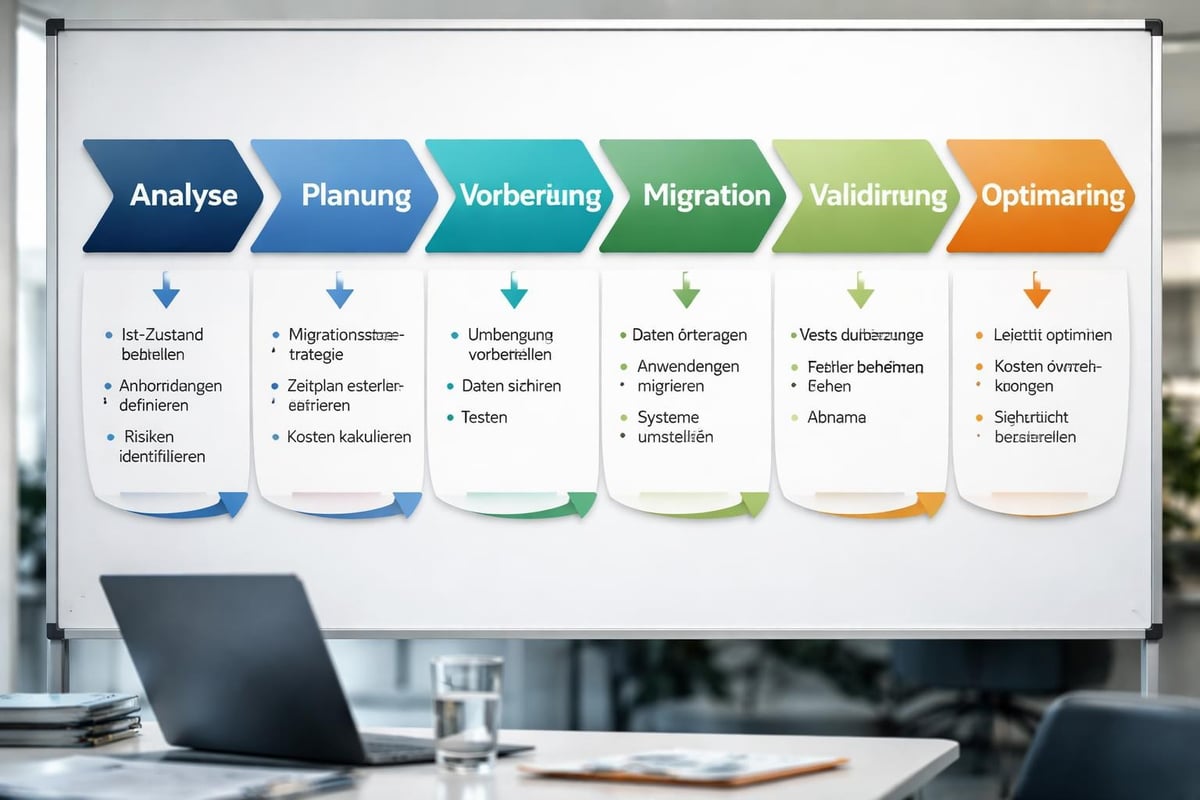 Cloud migration planning phases