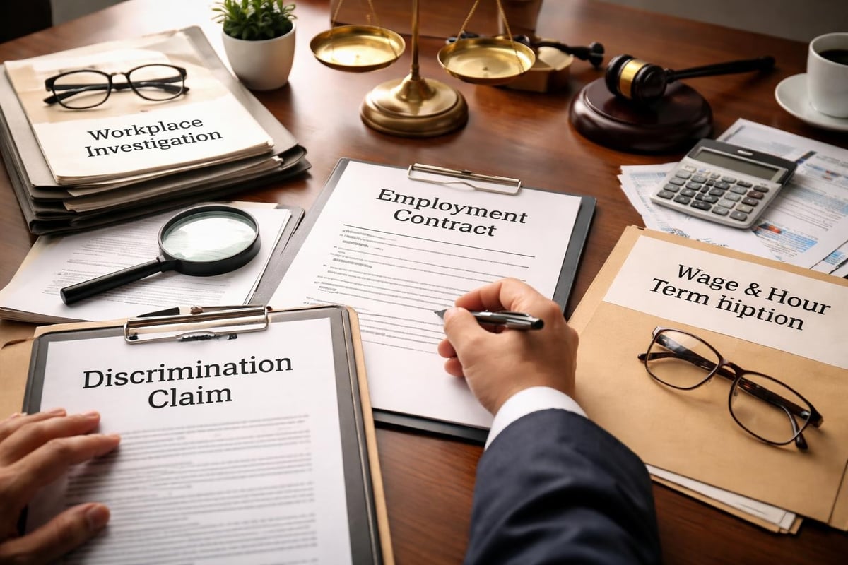 Employment counsel responsibilities