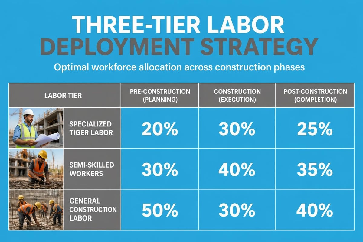 Workforce tier deployment