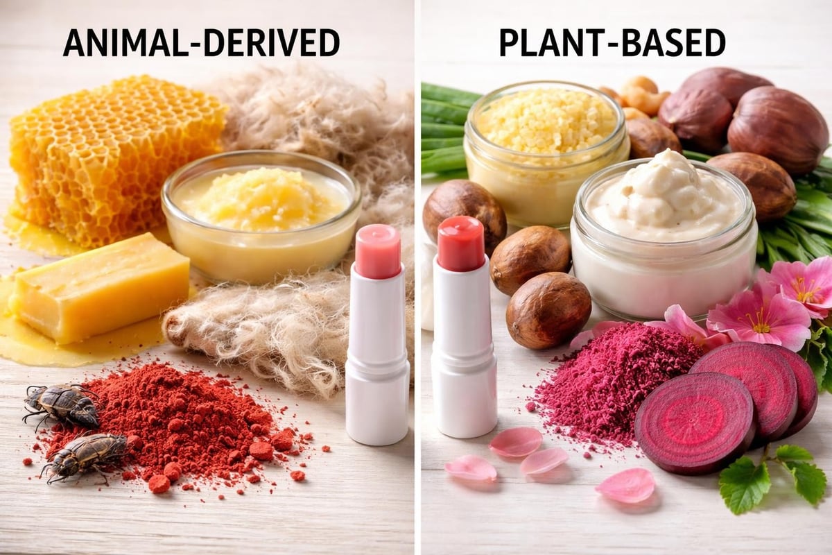 Vegan lip care ingredients