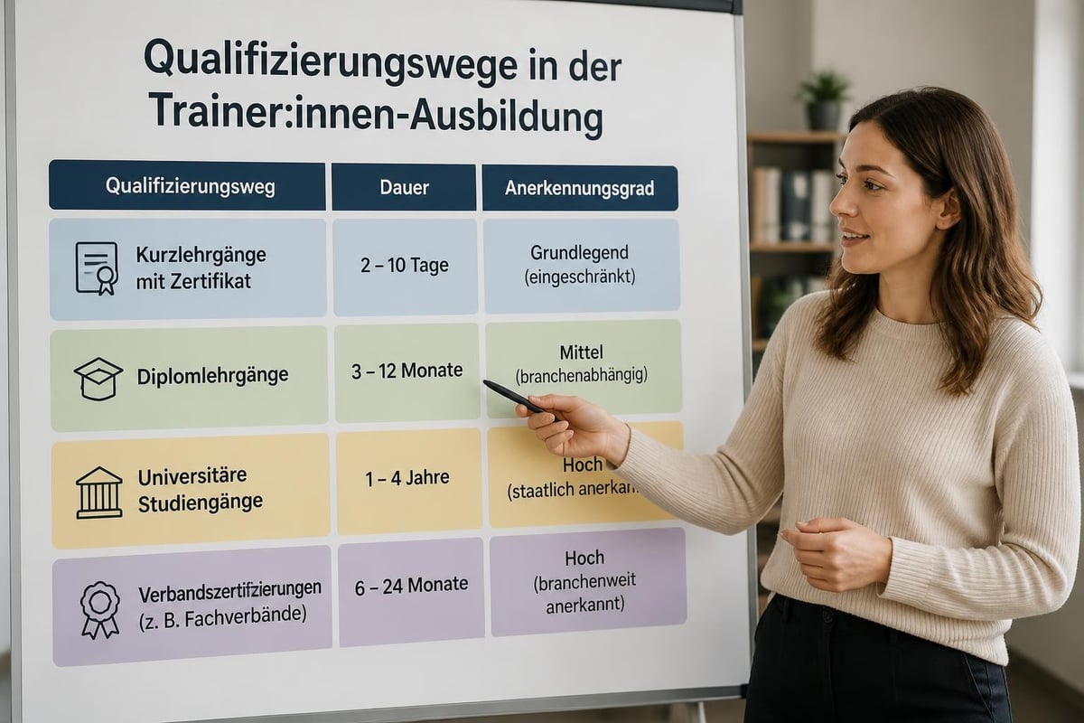 Trainer qualification pathways