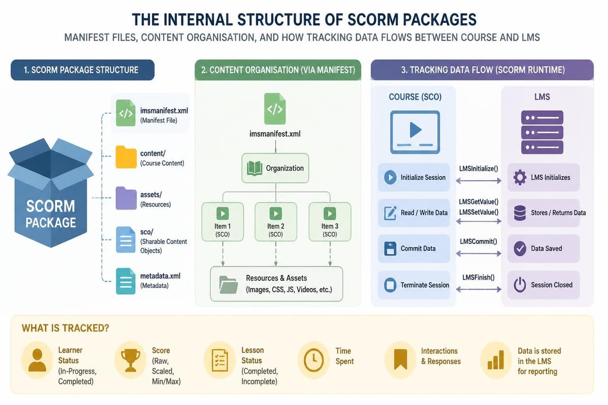 SCORM file structure