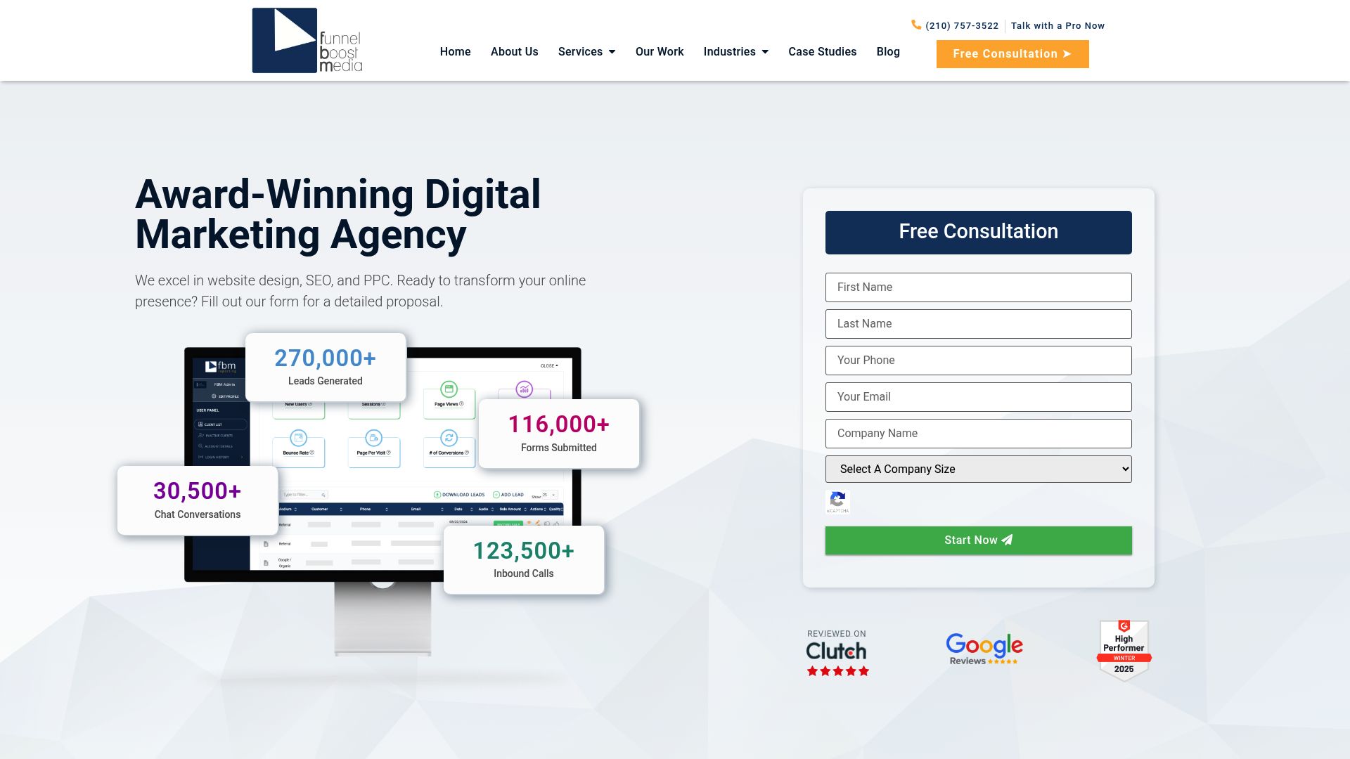 Top 12 New York City Web Design Agencies in 2025 - Funnel Boost Media