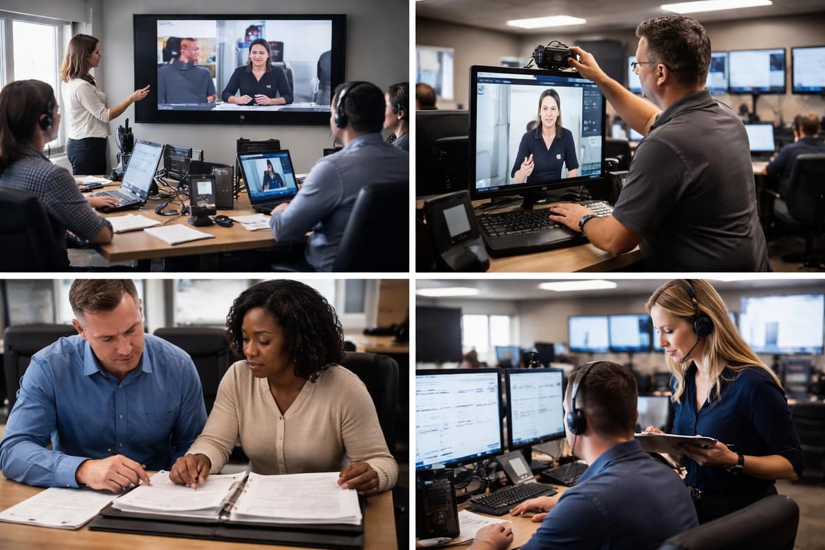 Implementation workflow for video interpretation