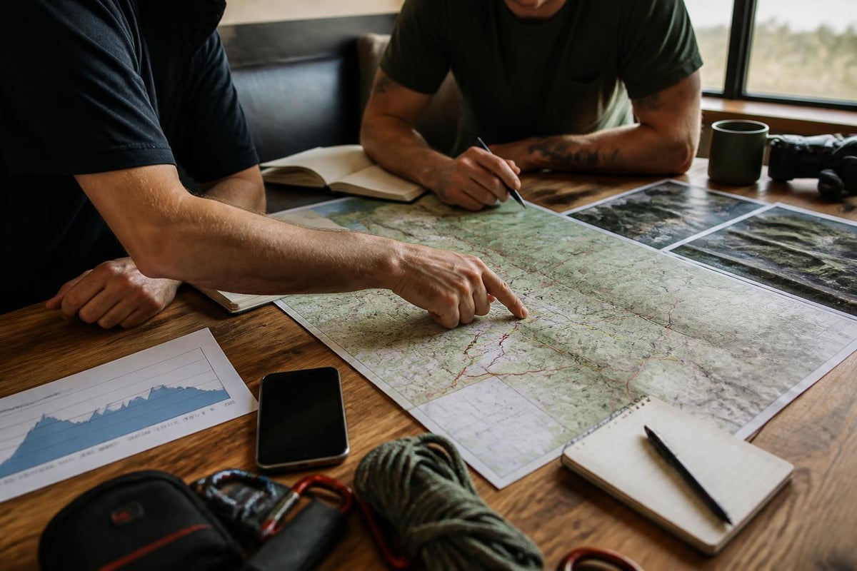Bike tour route planning