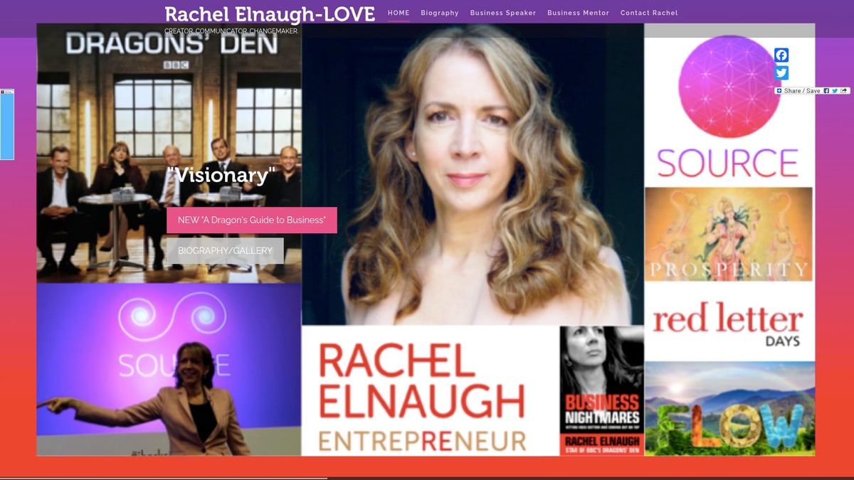 8 Top Business Coaches in UK to Watch in 2025 - Rachel Elnaugh – Source TV