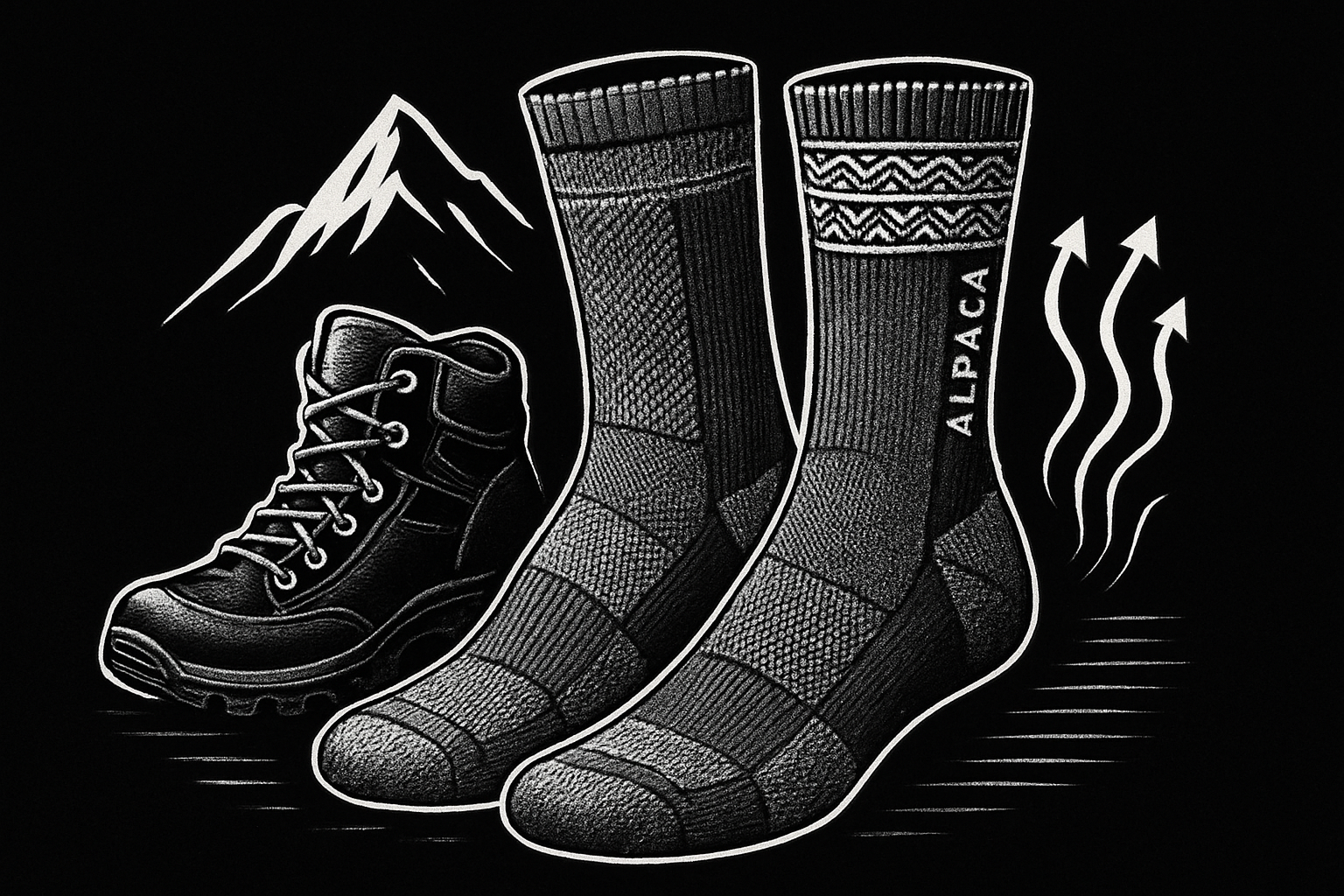 Key Features to Look for in Alpaca Hiking Socks