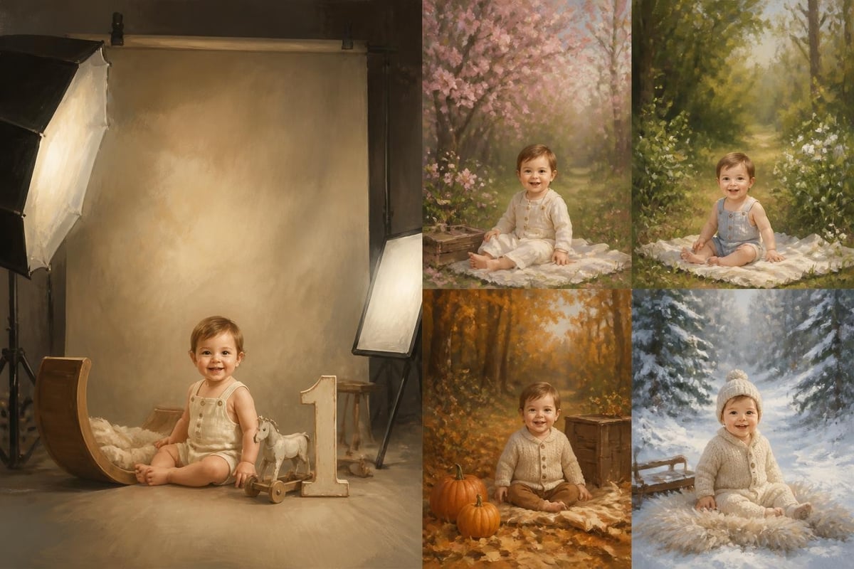 Studio vs outdoor comparison