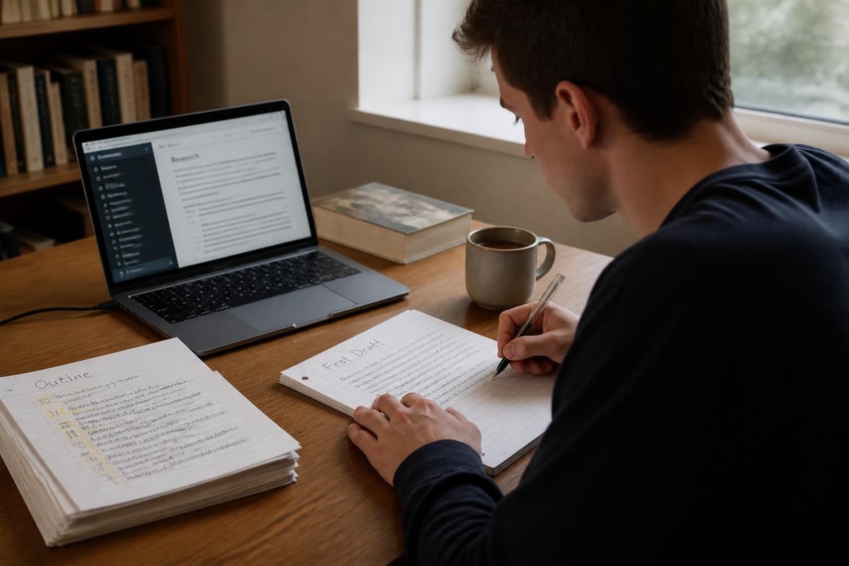 Ethical AI writing workflow