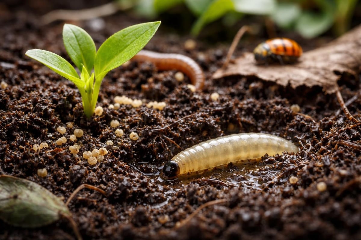 Biological pest control process