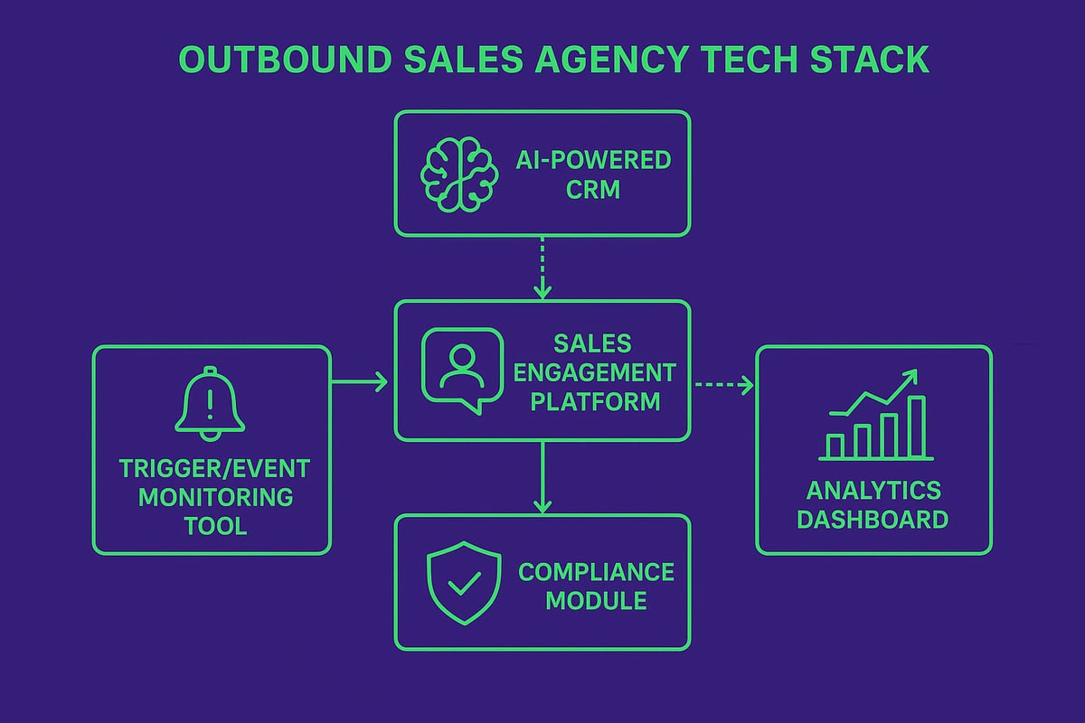 Outbound Sales Agency Tech Stack for 2026