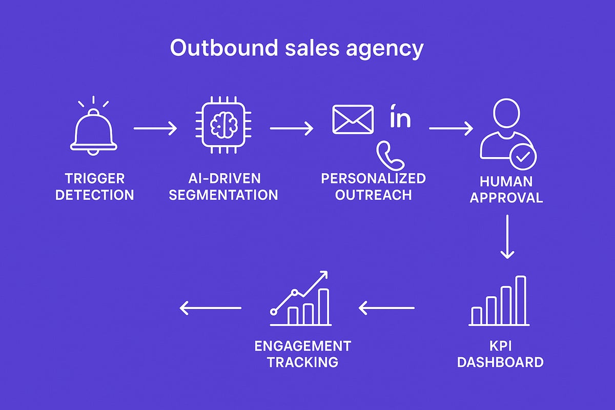Visualizing Success: Outbound Sales Strategy in Action