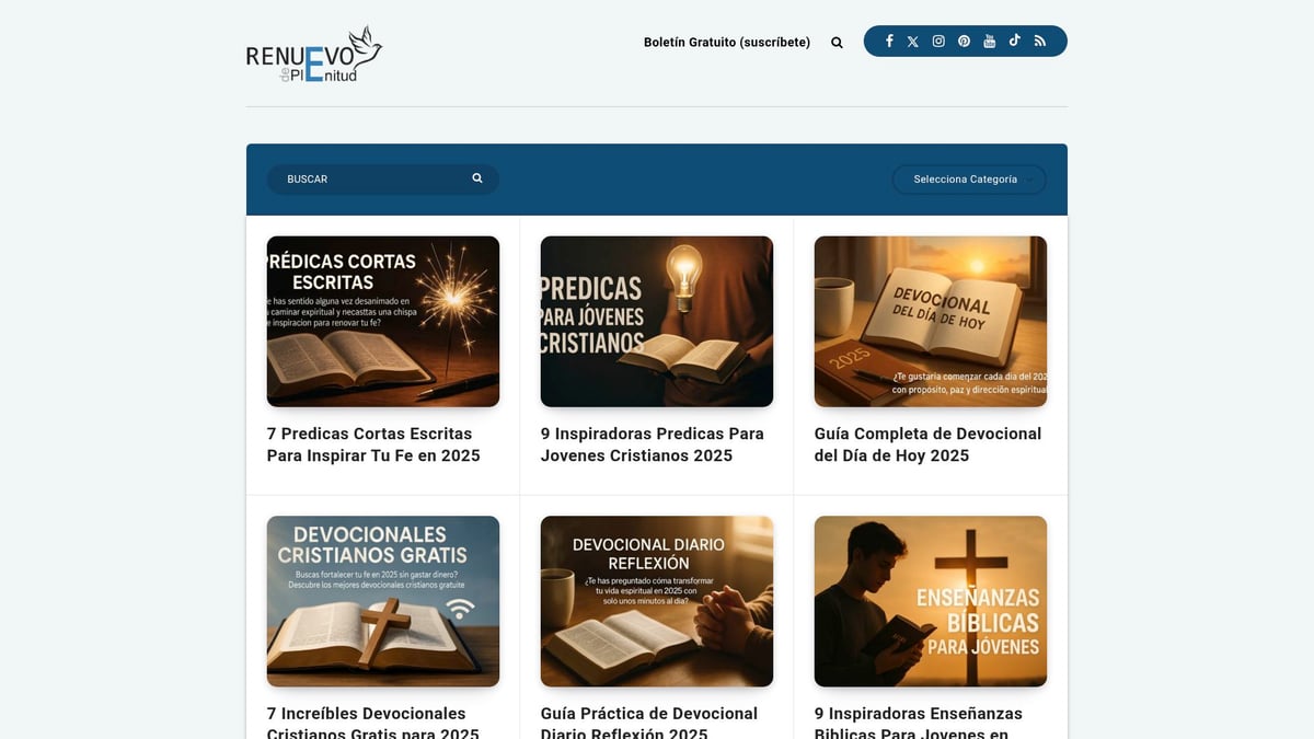 7 Increíbles Las Mejores Predicas Cristianas Escritas 2025 - Renuevo de Plenitud: “Viviendo en Plenitud en Tiempos de Incertidumbre”