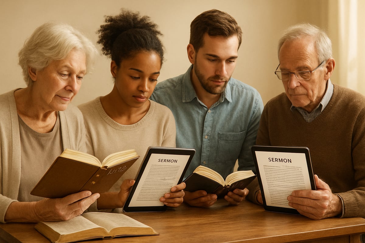 ¿Por qué las predicas cristianas escritas siguen siendo relevantes en 2025?