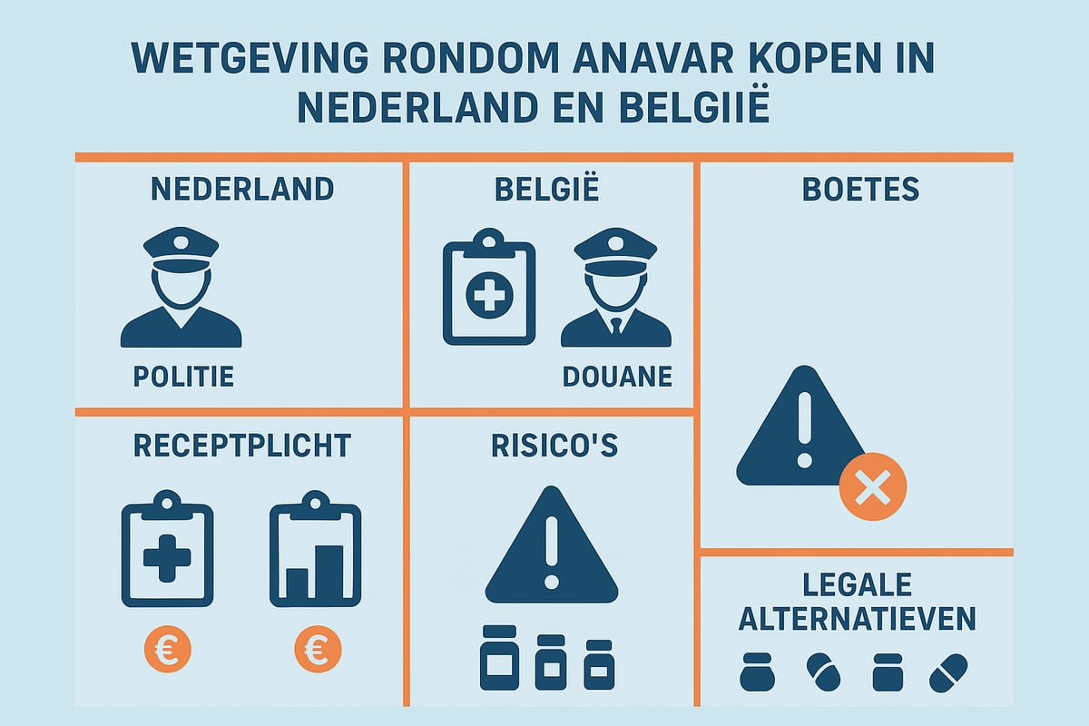 Wetgeving: Is Anavar Legaal in Nederland & België?
