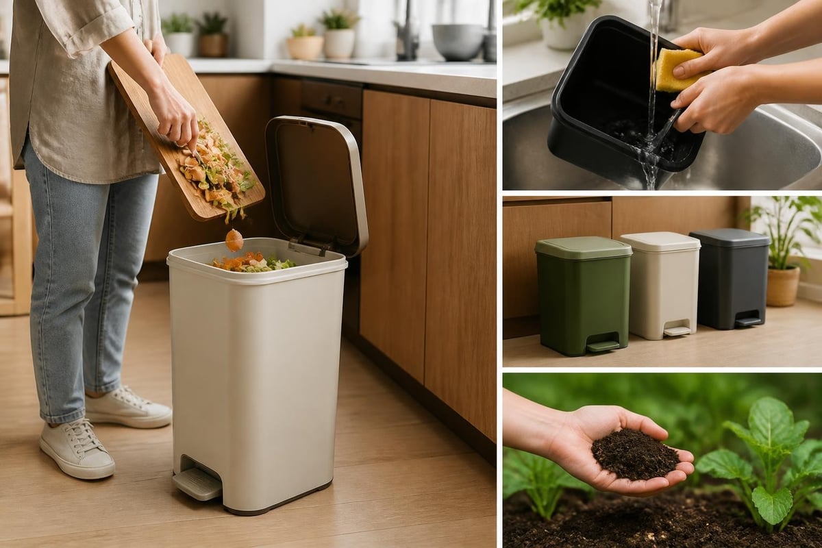 Sustainable waste management workflow