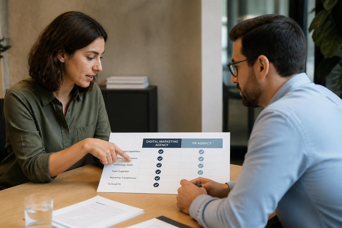 Agency evaluation framework