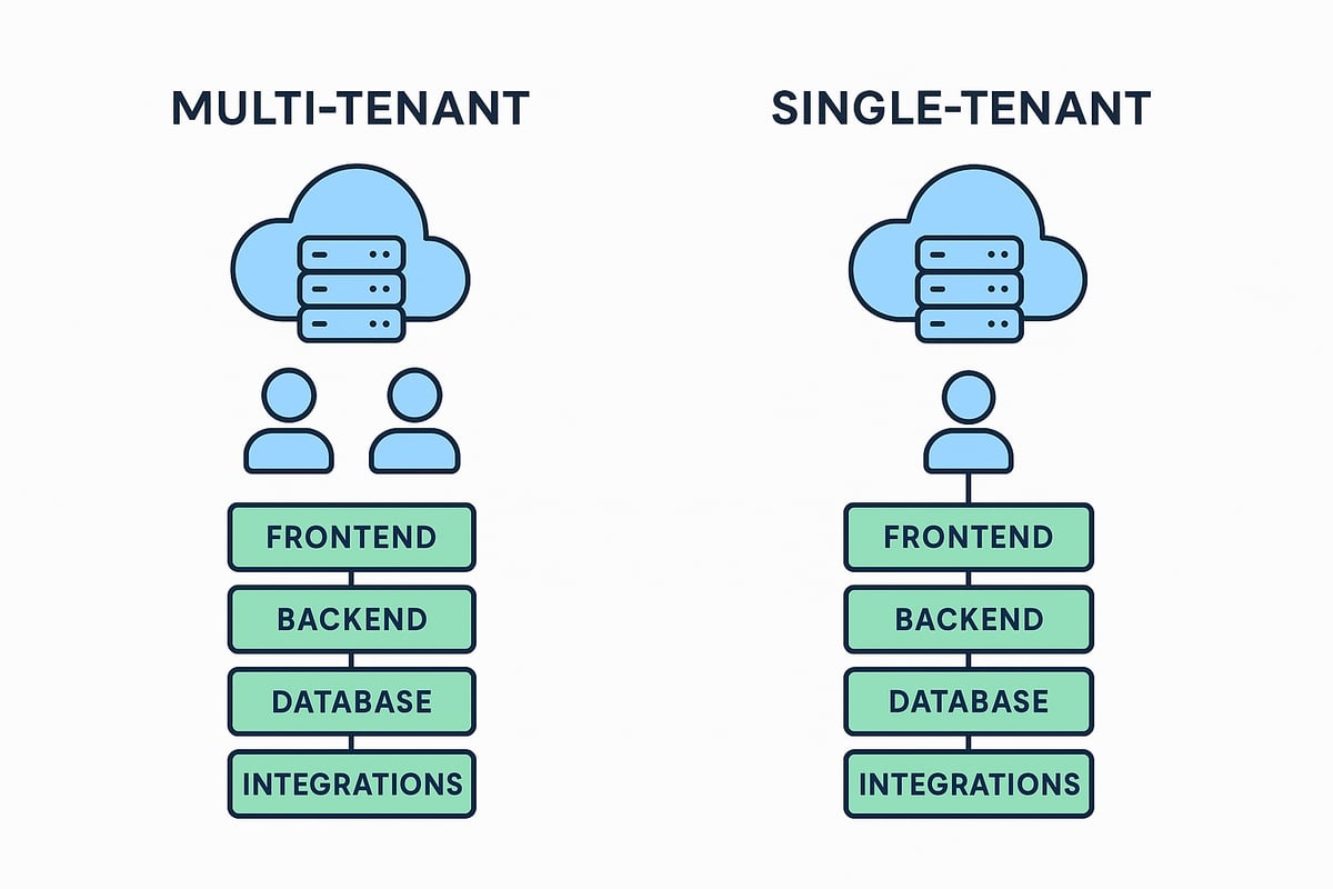 Step 3: Choosing the Right SaaS Architecture and Tech Stack