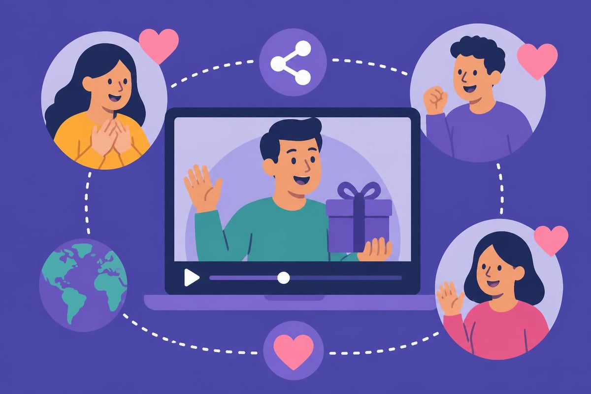 Video message emotional connection