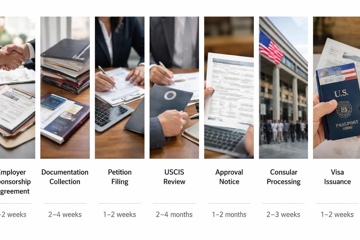 O-1 visa application timeline
