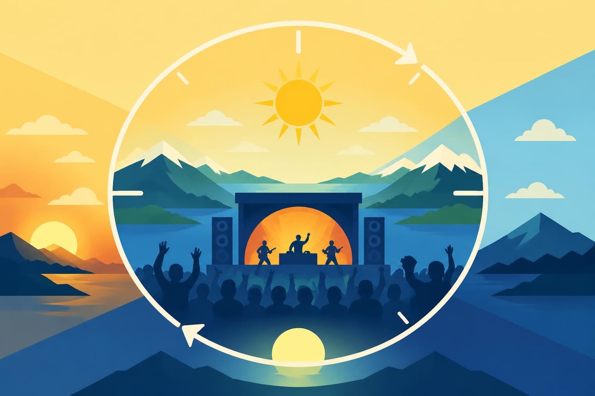 Midnight sun festival experience