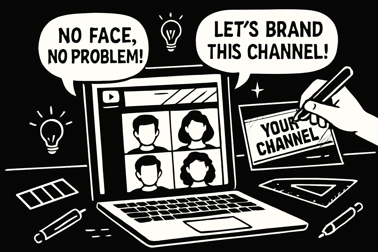 Step 2: Set Up and Brand Your Faceless Channel