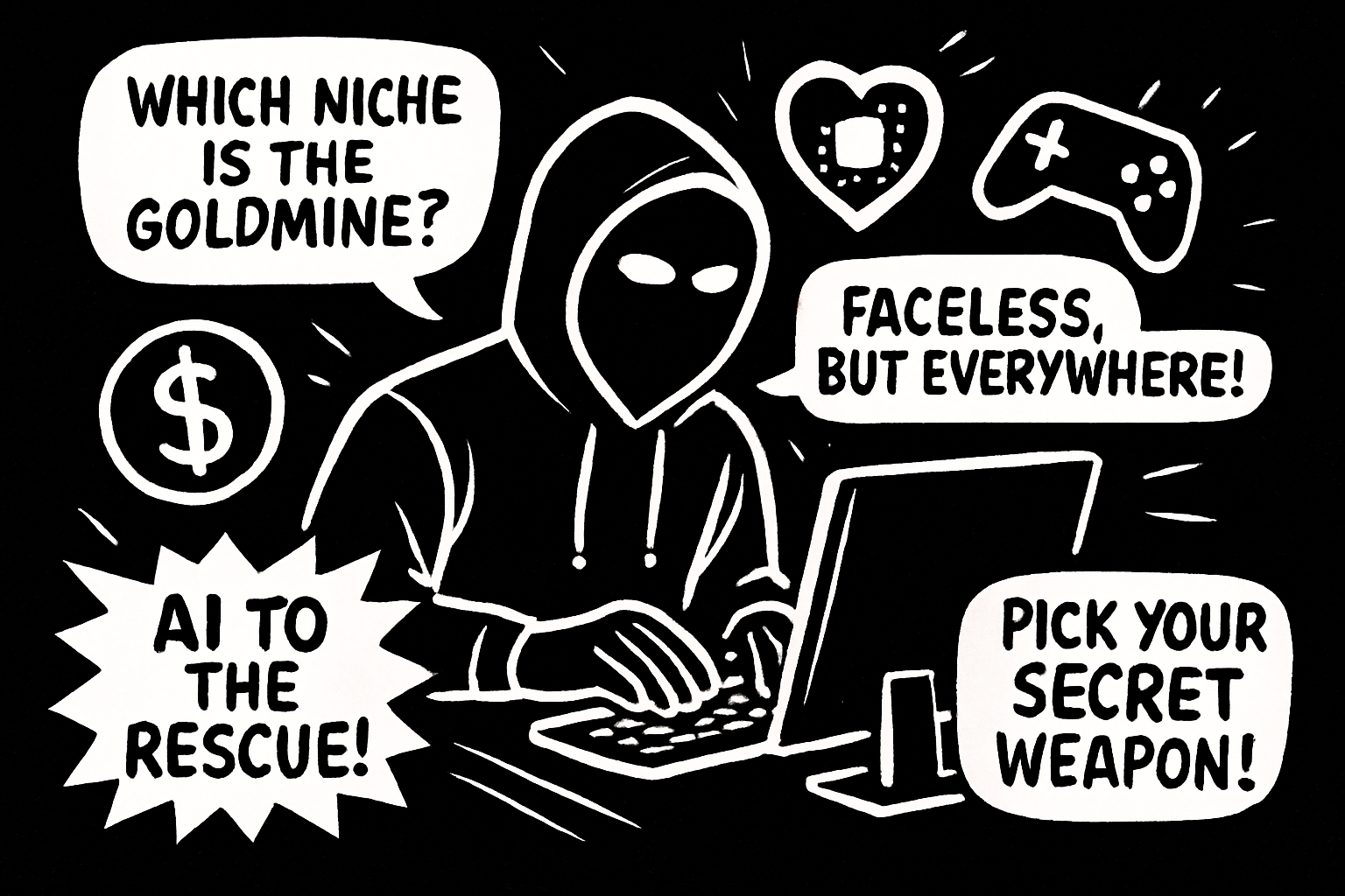 Step 1: Choose Your Profitable Faceless Niche