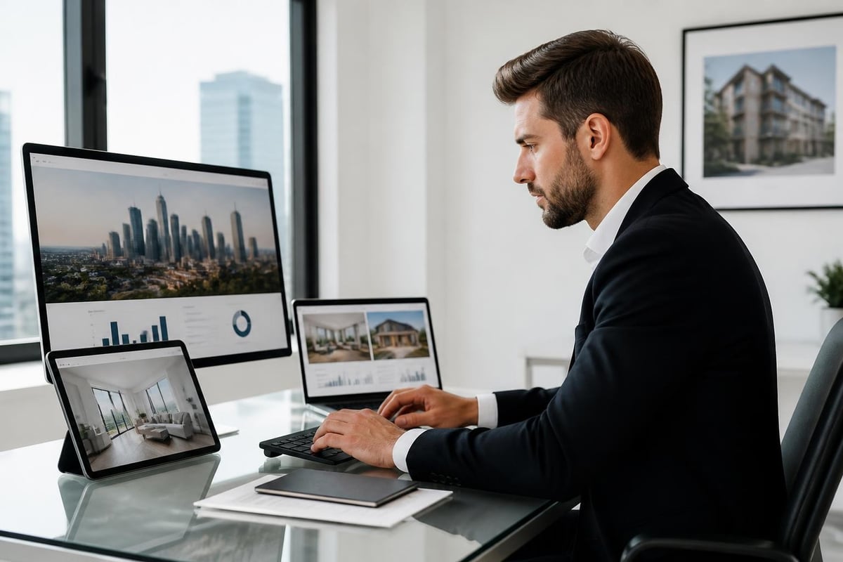 Technology in apartment brokerage