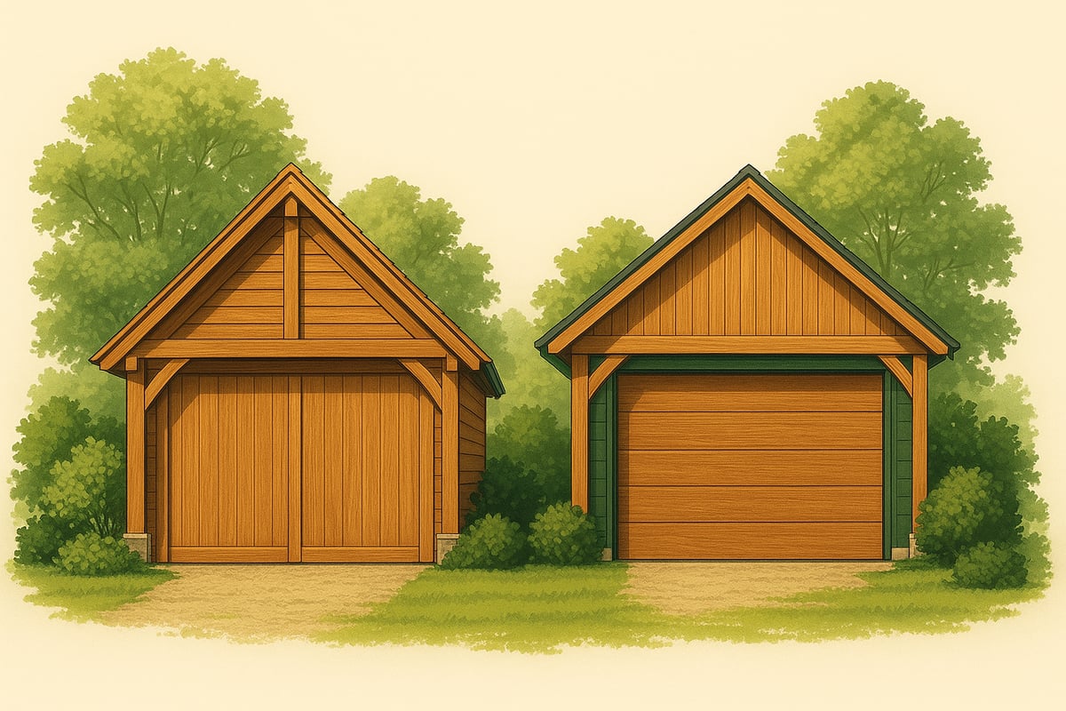 Why Choose an Oak Frame Garage?