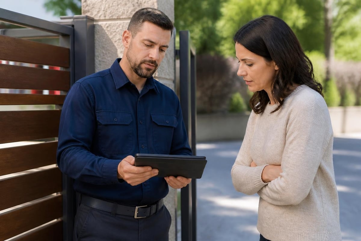 Service quality factors for door companies