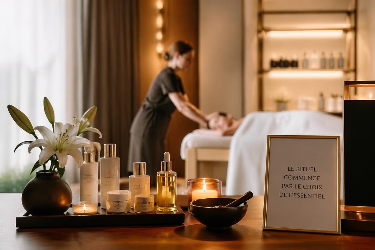 L'expérience sensorielle marque cosmétique spa