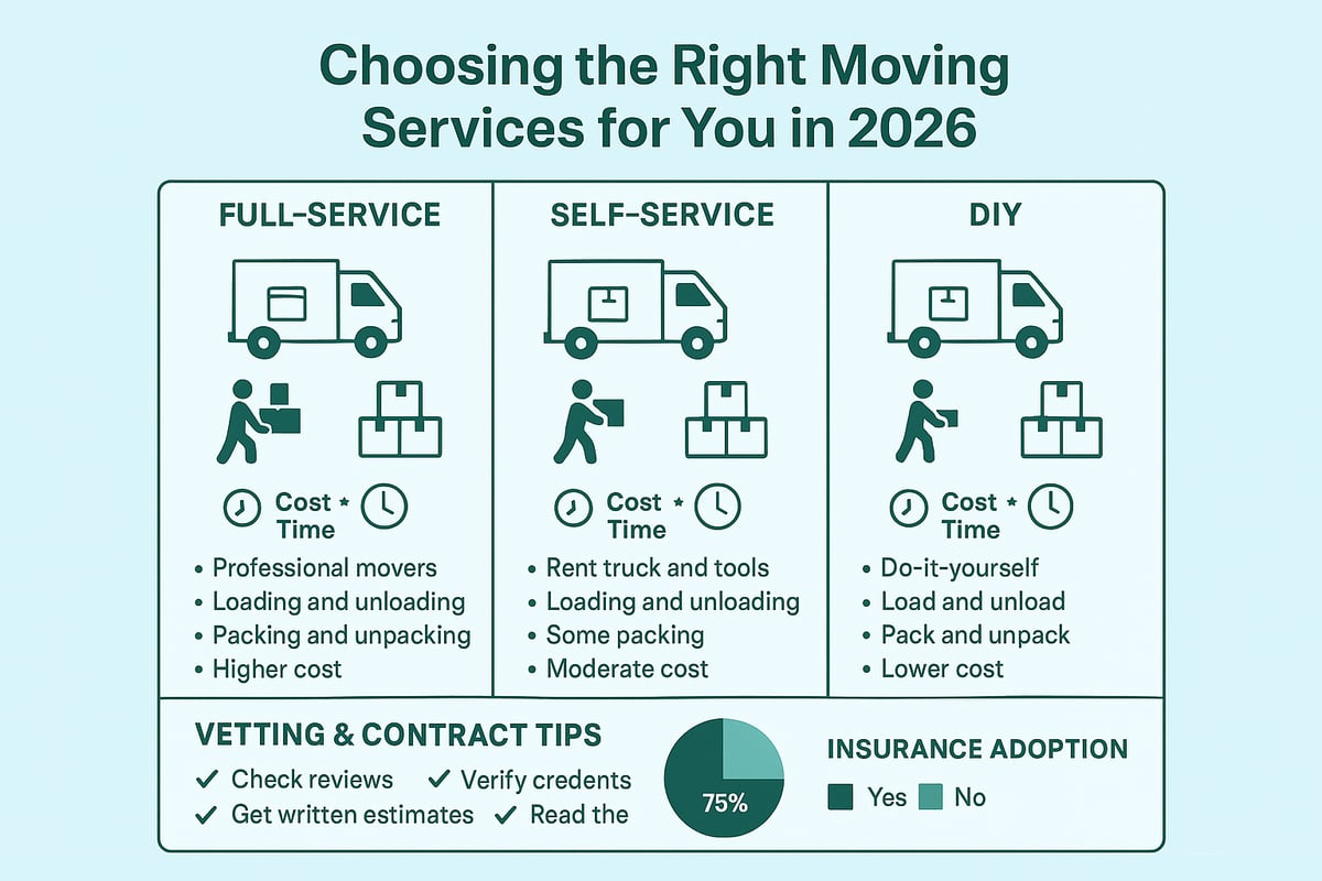 Step 2: Choosing the Right Moving Services for Your Needs