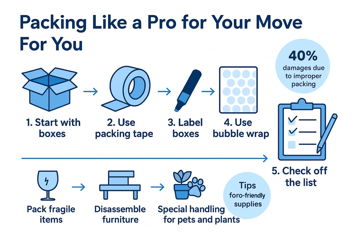Step 3: Packing Like a Pro—Strategies for Safe and Efficient Packing