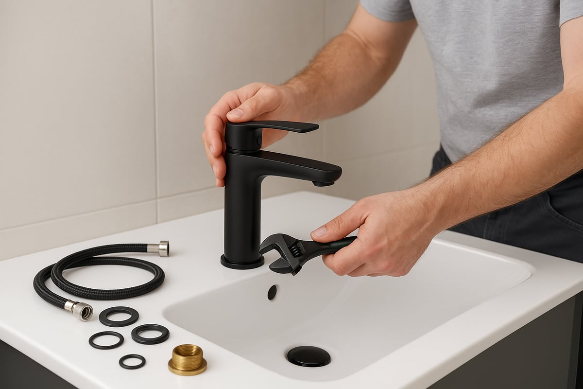 Installazione e Manutenzione della Rubinetteria Nera Opaca