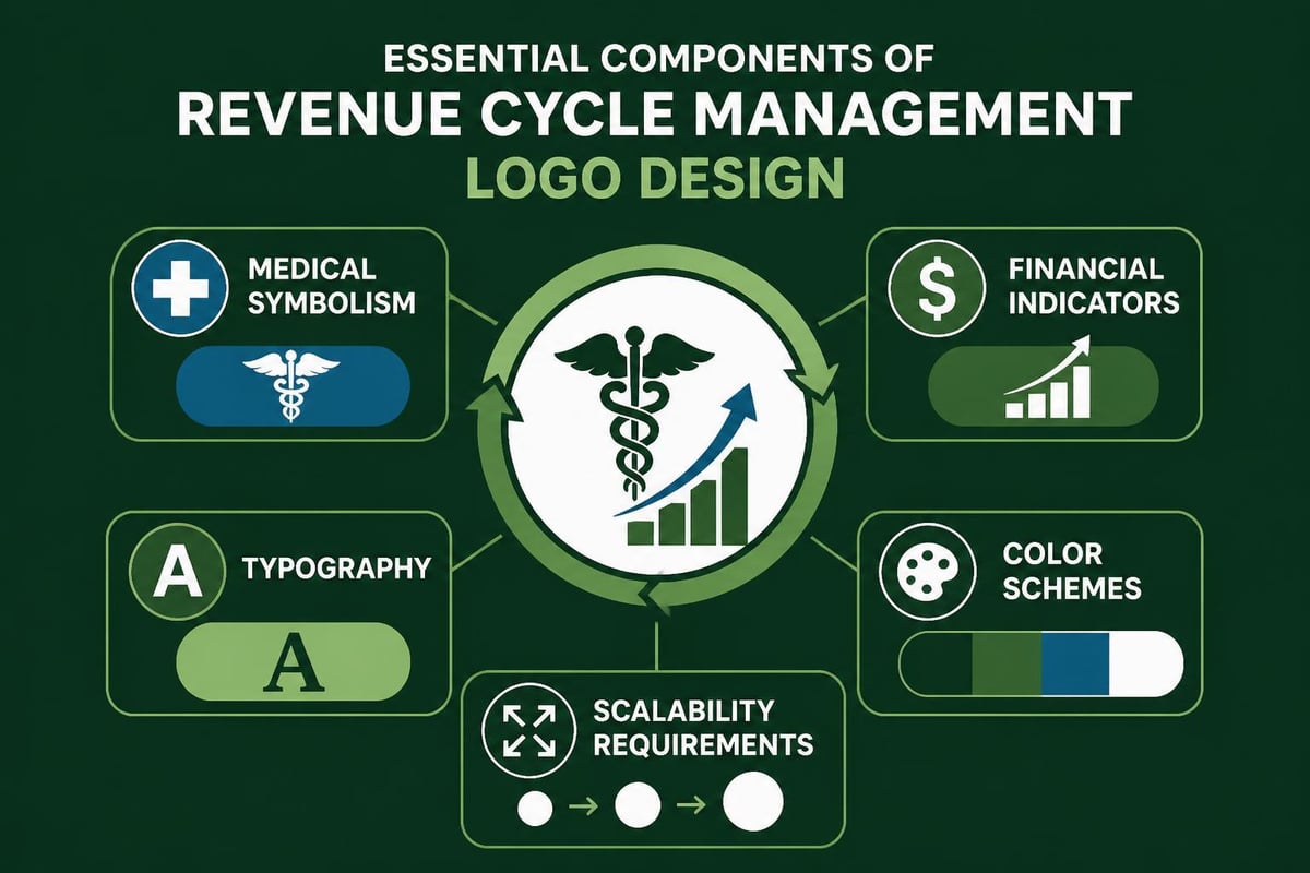 RCM logo design elements