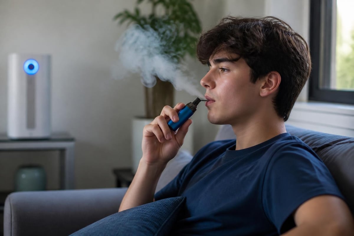 Vaping detection technology components