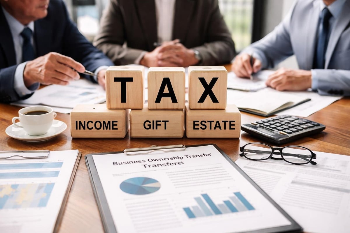 Business succession tax planning