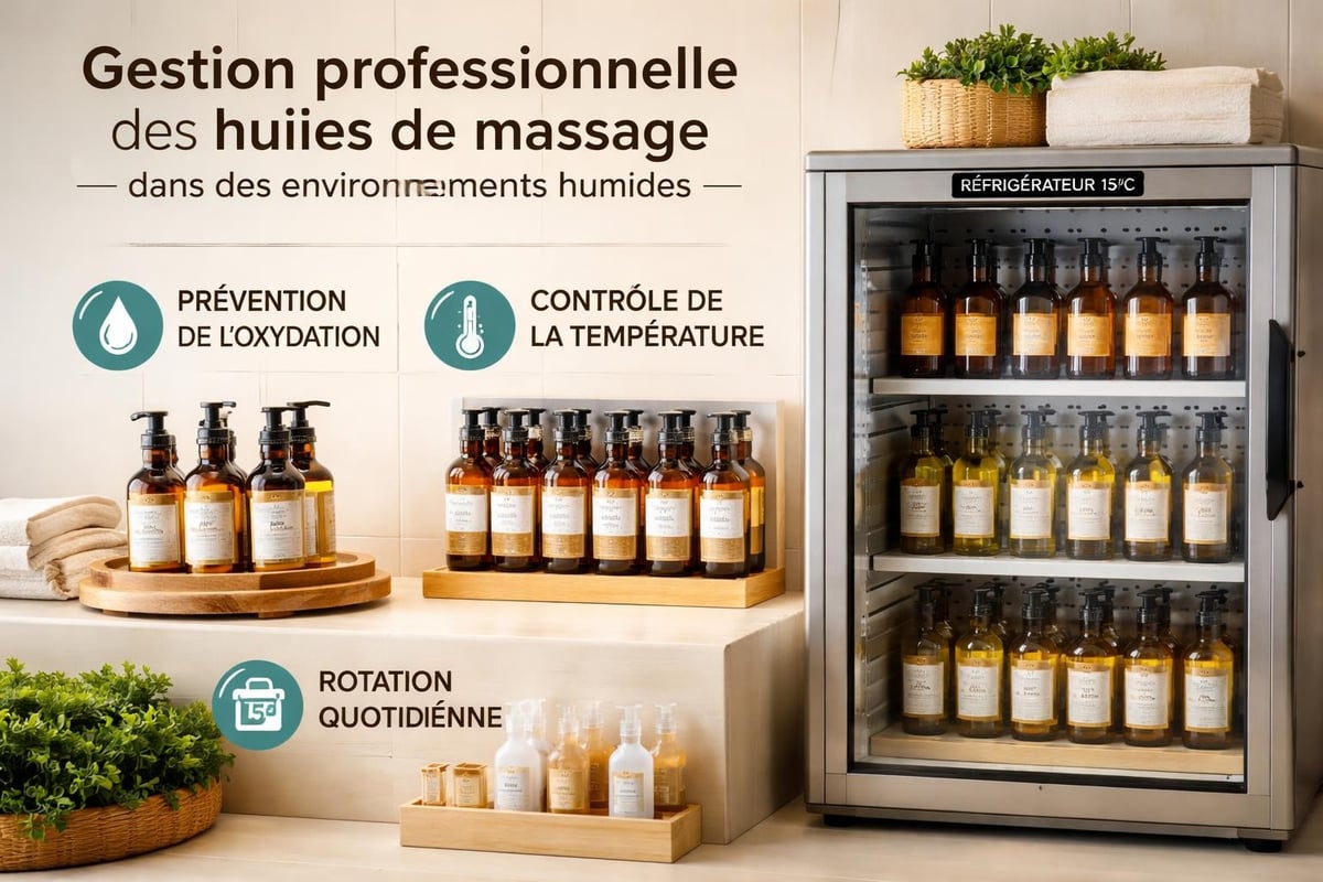 Conservation des huiles en thalasso