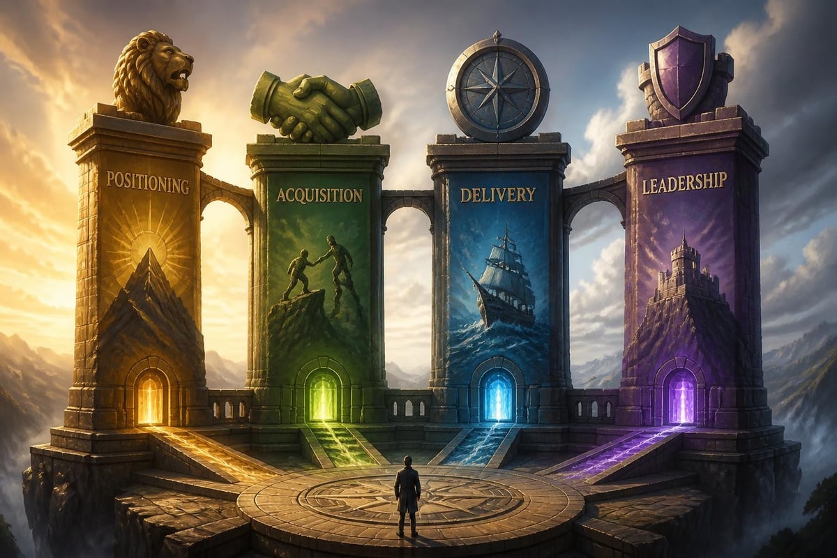Coaching values framework pillars
