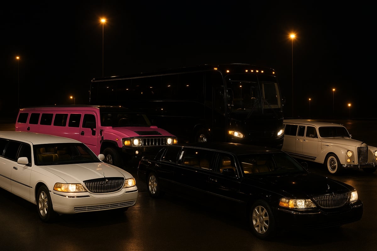 Types of Limousines and Their Features