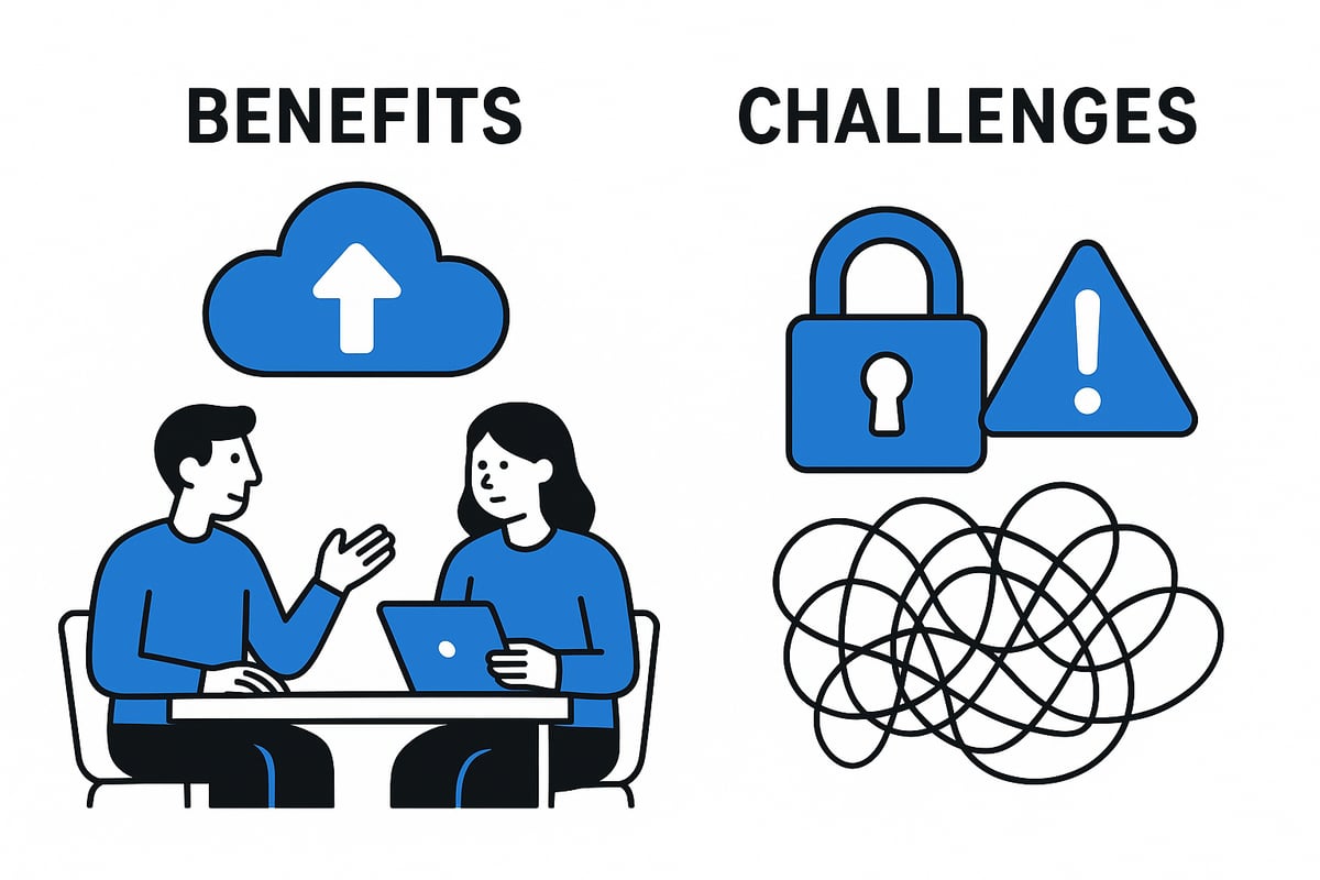 The Advantages and Challenges of SaaS